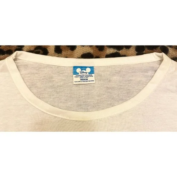 Vtg 1980s DISNEY CHARACTER FASHIONS MICKEY MOUSE MODE T-Shirt Medium Suitcase - Picture 5 of 10